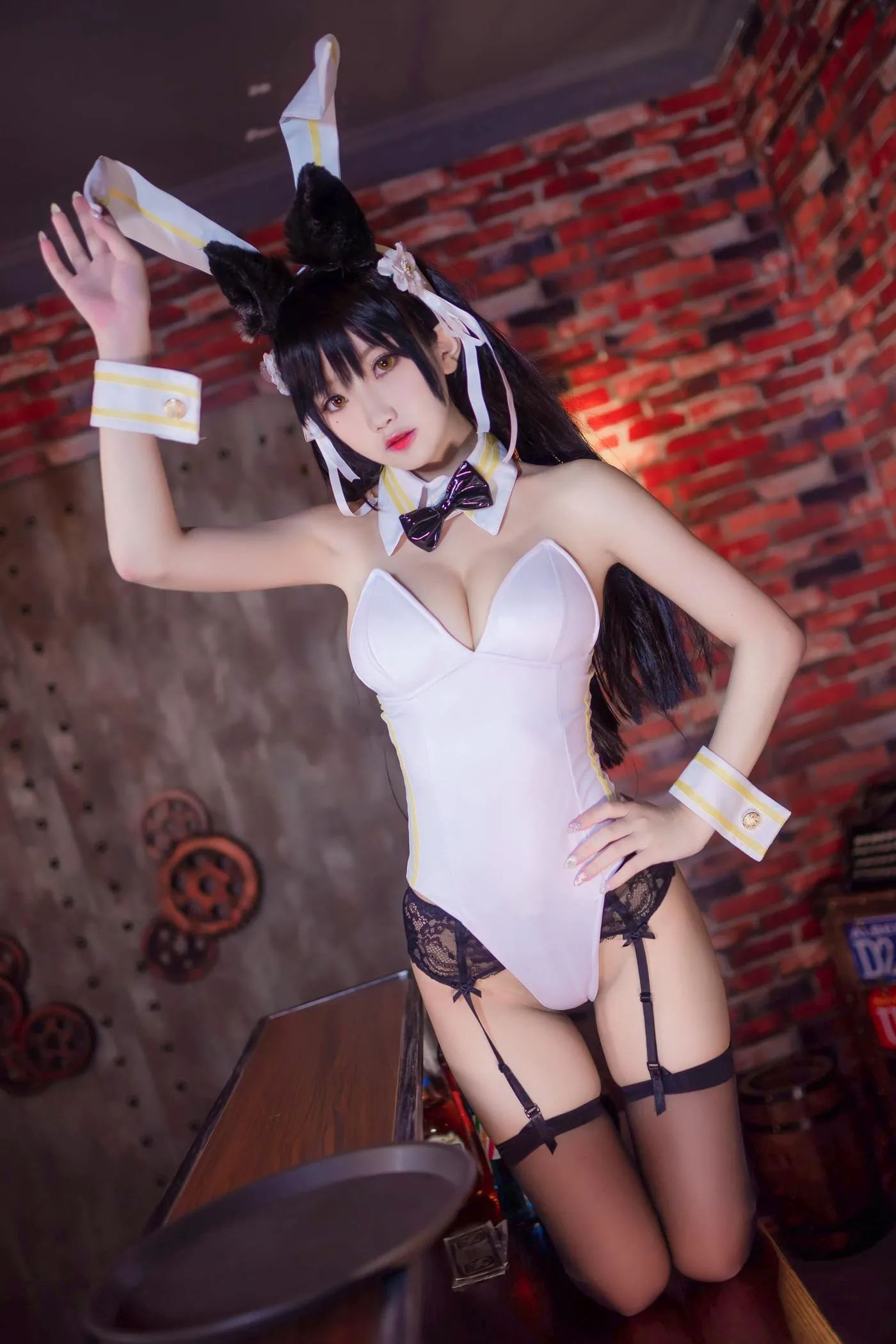 鬼畜瑶在不在w – NO.18 白色兔女郎 [20P]插图9